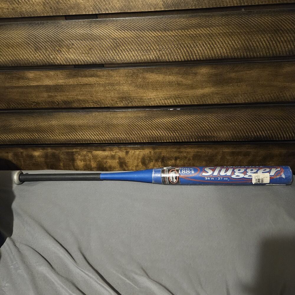 RARE Louisville Slugger Slow Pitch Softball Bat 34” 27oz Silver Slugger SB905